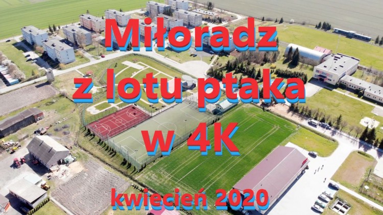 Miłoradz z lotu ptaka w 4K 