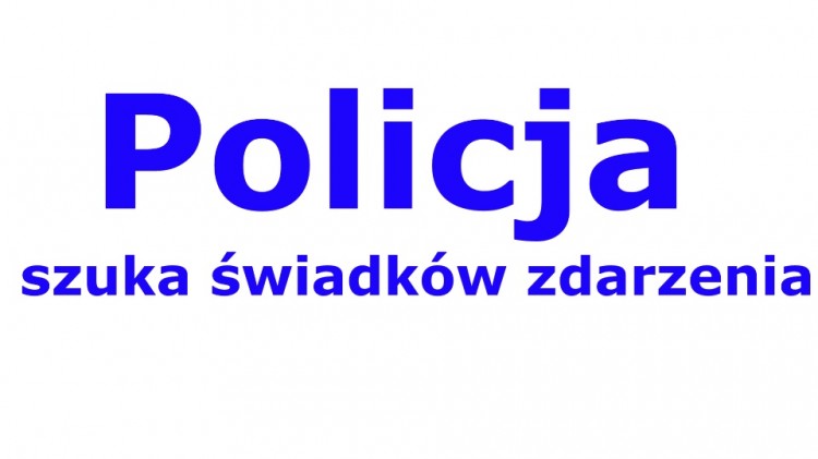 Policja szuka świadków.