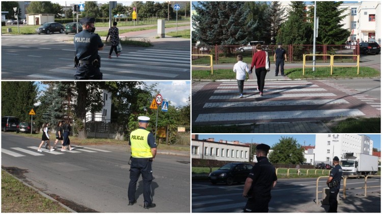 „Bezpieczna droga do szkoły” - policyjne działania na terenie Malborka.
