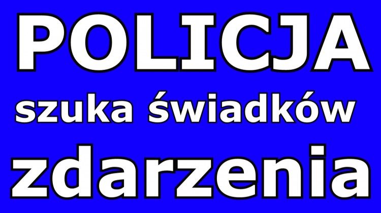 Policja w Malborku szuka świadków zdarzenia.