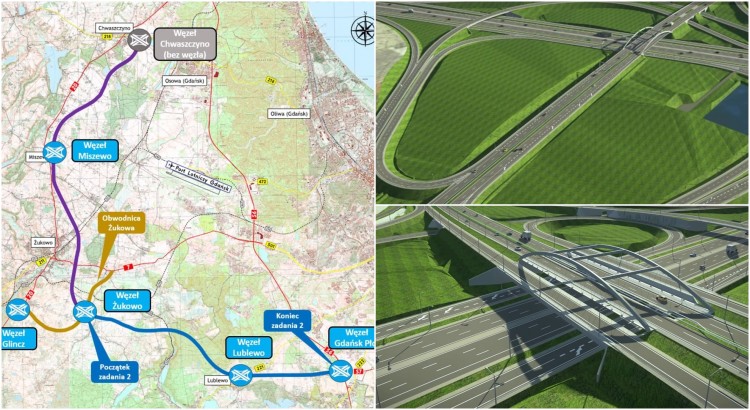 Obwodnica Metropolitalna Trójmiasta. Wizualizacja drogi ekspresowej S6&#8230;