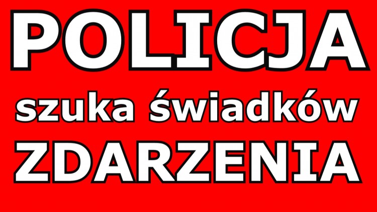 Policja w Malborku szuka świadków zdarzenia na Grudziądzkiej.
