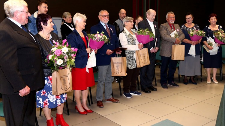 Sztum. Uroczystość Złotych Godów.