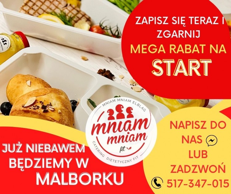 Mieszkasz w Malborku? Już wkrótce najlepszy catering pudełkowy na dowóz&#8230;