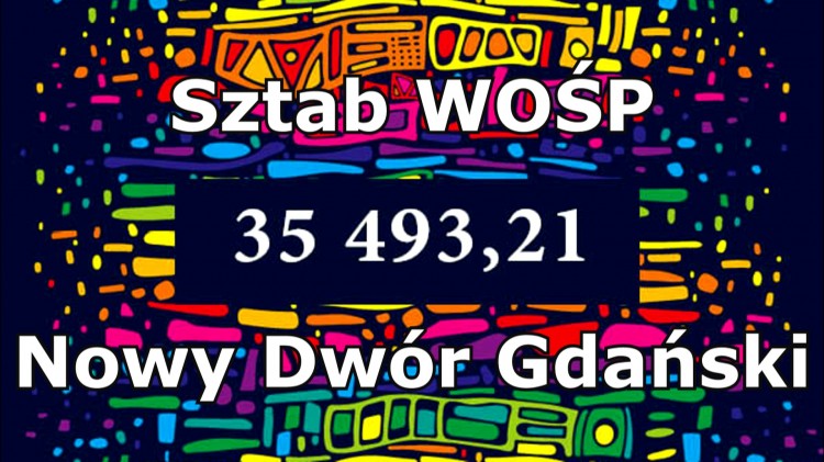 Nowy Dwór Gdański. Trwa liczenie zbiórek na rzecz WOŚP.
