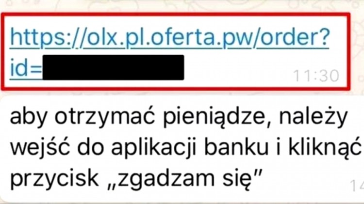 Nowy Dwór Gdański. Policjanci ostrzegają - nie klikaj w podejrzane linki, nie podawaj swoich danych i uważaj na oszustów!