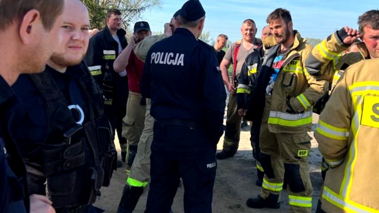 Malbork. Kilkudziesięciu funkcjonariuszy poszukiwało zaginionej 61-latki.