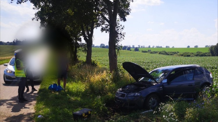 Sztum. Dwie kolizje w ciągu kilkudziesięciu minut – policjanci apelują o ostrożność.