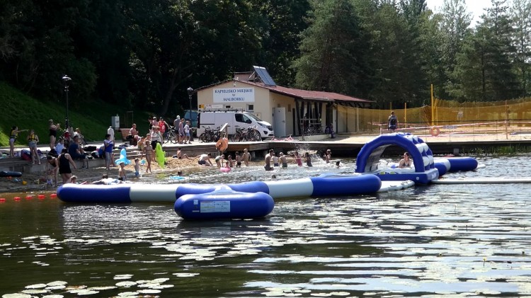 Malbork. Kąpielisko miejskie idealne na upały.