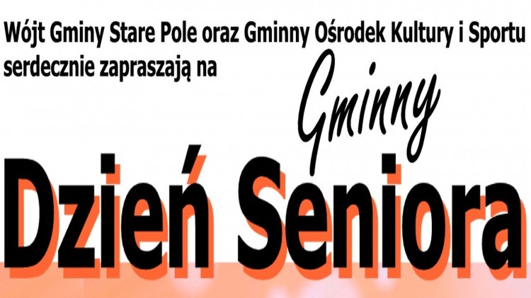 Gmina Stare Pole. Krystyna Giżowska zaśpiewa dla seniorów.