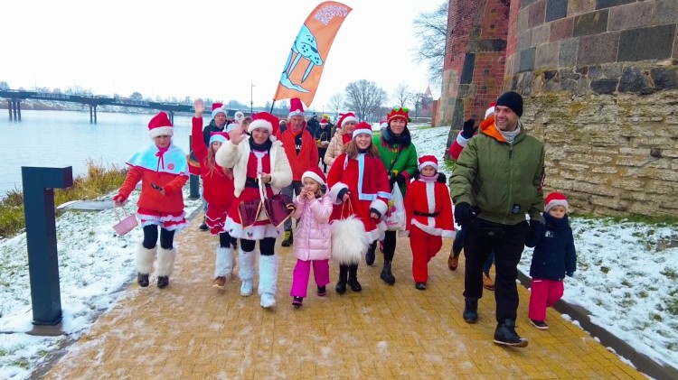 Malbork. Mikołajki z Morsami połączone z wspólną zimną kąpielą&#8230;