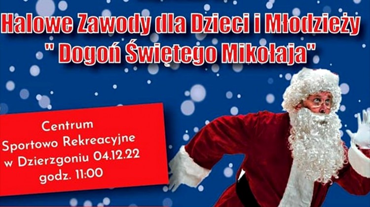 Dzierzgoń. Dogoń św. Mikołaja - halowe zawody dla dzieci i młodzieży. Trwają zapisy.