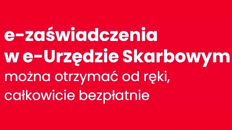 Zaświadczenie z e-Urzędu Skarbowego teraz od ręki.