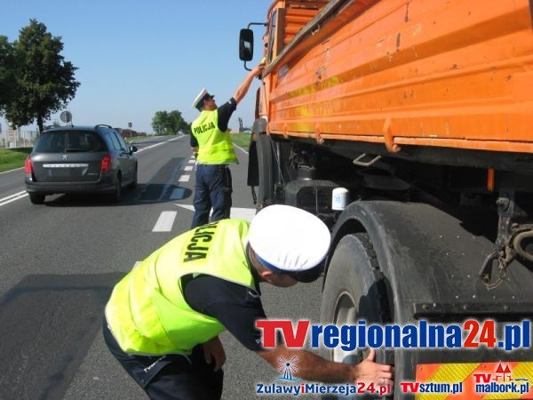 SZTUM: KIEROWAŁ CIĘŻARÓWKĄ NA PODWÓJNYM GAZIE – 08.06.2015