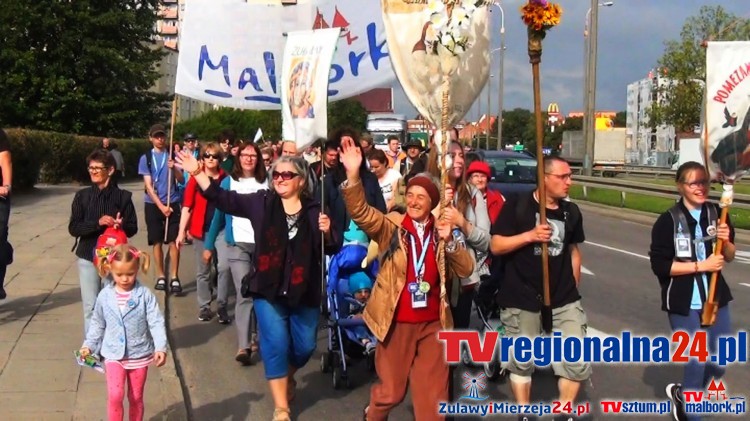 407 KM MAJĄ DO PRZEJŚCIA PIELGRZYMI Z MALBORKA. WYRUSZYŁA PIESZA PIELGRZYMKA&#8230;