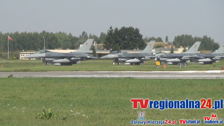 BELGIJSKIE F-16 WRÓCIŁY DO DOMU. W MALBORKU STACJONOWAŁY OD 4 STYCZNIA&#8230;