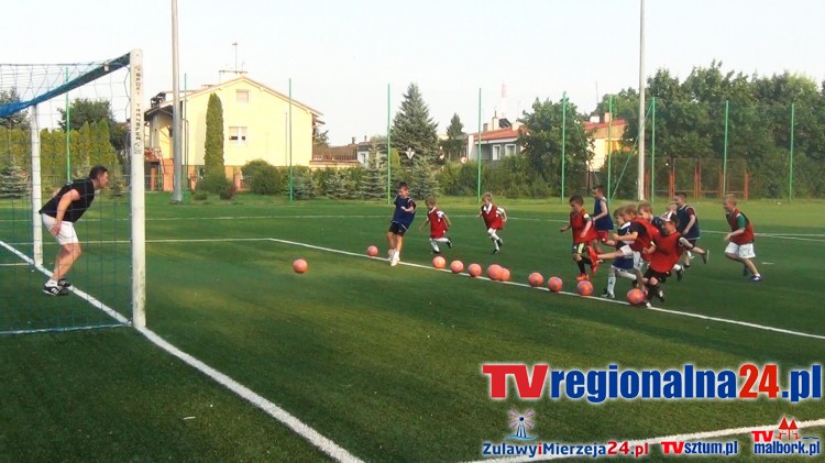 TRENING NAJMŁODSZYCH ZAWODNIKÓW POMEZANII MALBORK - 05.08.2015