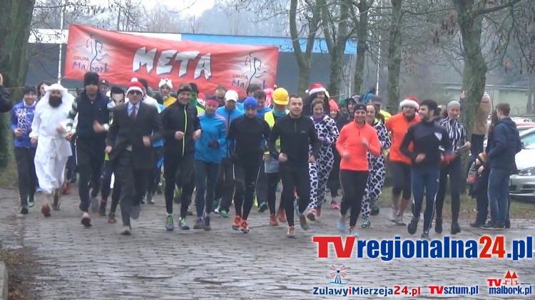 Malborski Bieg Sylwestrowy 2015 ulicami miasta - 27.12.2015