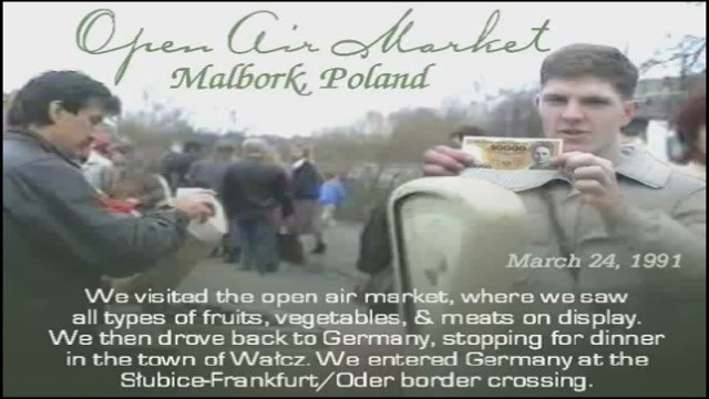 Malbork z 1991 roku na filmie amerykańskich turystów. Zobacz dwa nagrania&#8230;