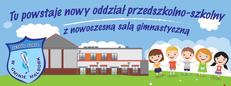 Nowoczesna sala gimnastyczna, nowy budynek przedszkolno-szkolny - już&#8230;