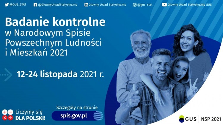 Gmina Malbork. Wkrótce rozpocznie się badanie kontrolne w Narodowym Spisie Powszechnym.