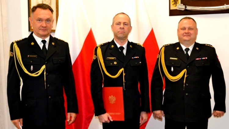 Malbork. Bryg. Adam Tafliński zastępcą Komendanta Powiatowego PSP.