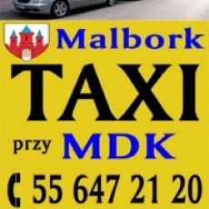 Logo: Postój Taxi 24 / h - tel. 55 647 21 20