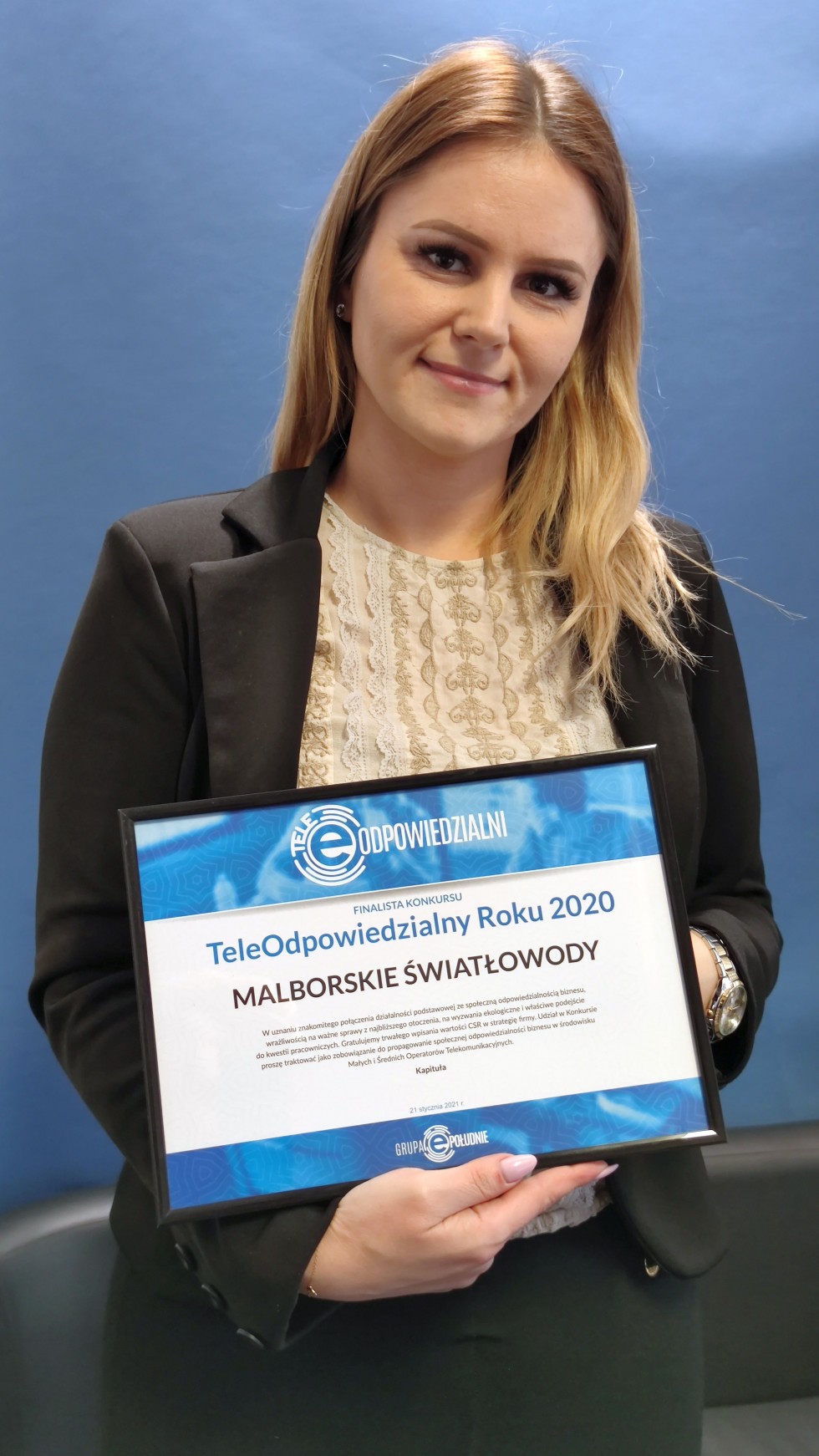 Malborskie Światłowody w finale TeleOdpowiedzialny Roku 2020
