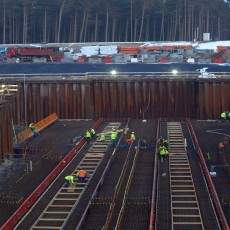 Przekop Mierzei Wiślanej. Pierwsze betonowanie na śluzie za nami