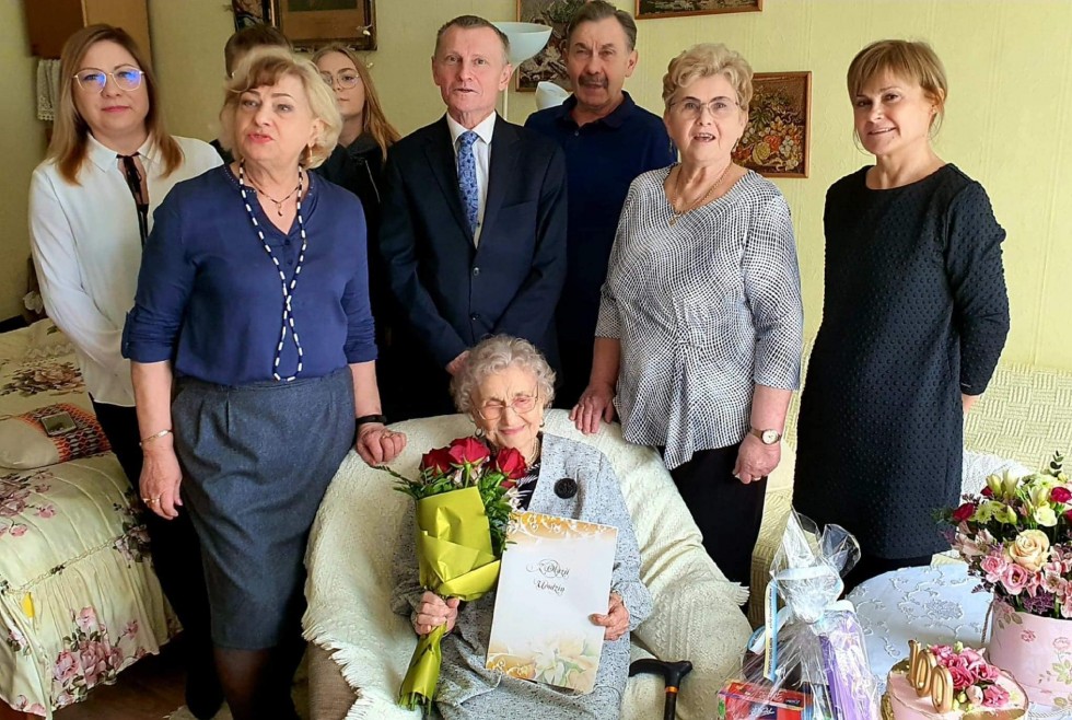 Nowy Dwór Gdański. 100 urodziny Elli Pyszka.
