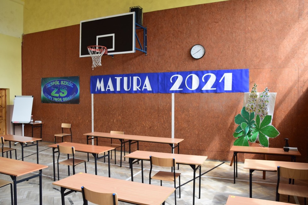 Nowy Dwór Gdański. Matura 2021 w Zespole Szkół.