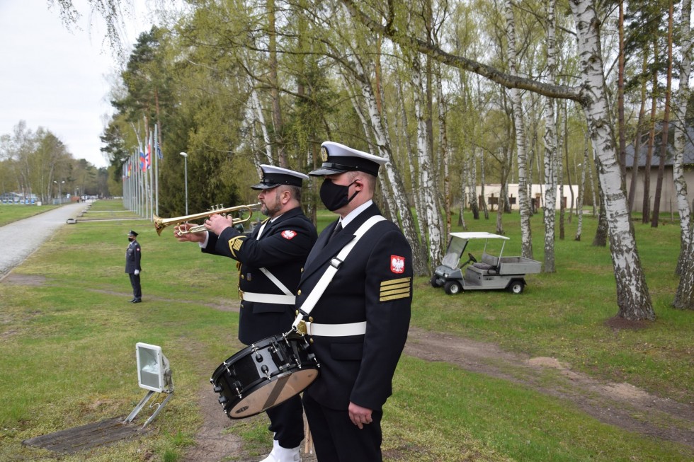Nowy Dwór Gdański. Obchody 76. rocznicy wyzwolenia KL Stutthof.