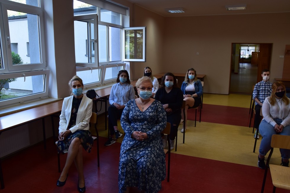 Nowy Dwór Gdański. W Zespole Szkół wręczono Stypendia Starosty.