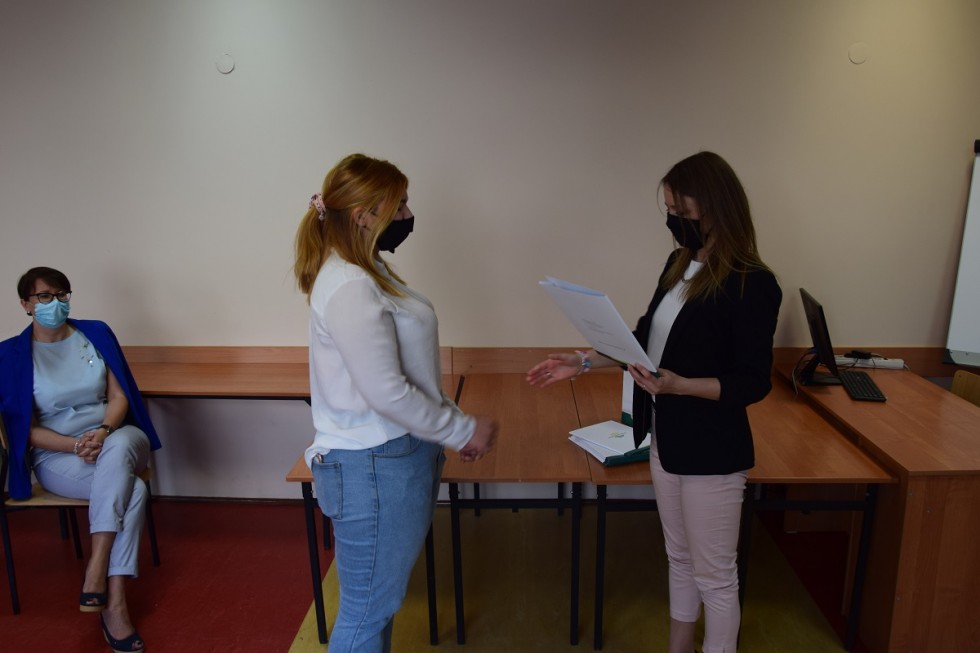 Nowy Dwór Gdański. W Zespole Szkół wręczono Stypendia Starosty.
