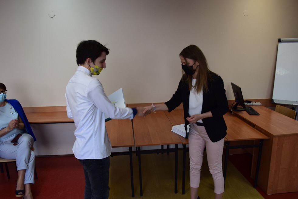 Nowy Dwór Gdański. W Zespole Szkół wręczono Stypendia Starosty.