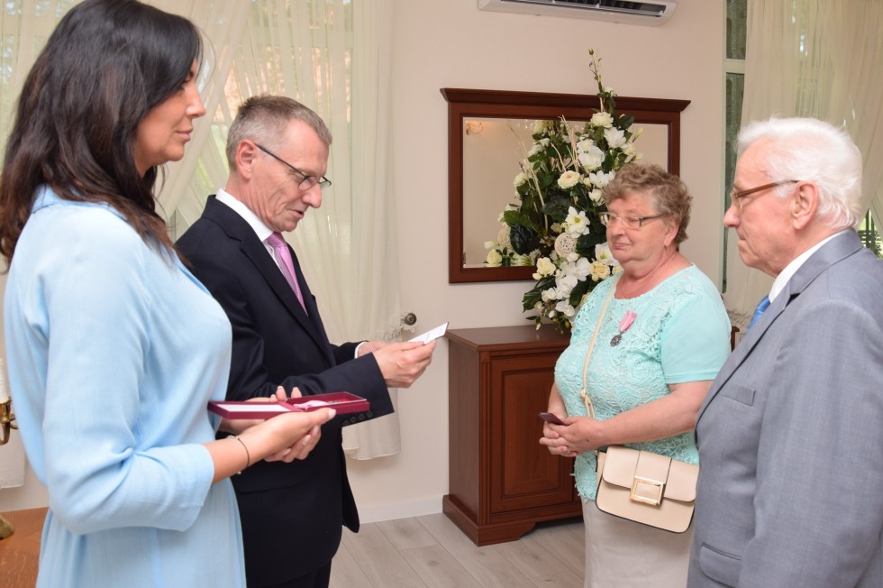 Nowy Dwór Gdański. Złote Gody państwa Grabowskich.