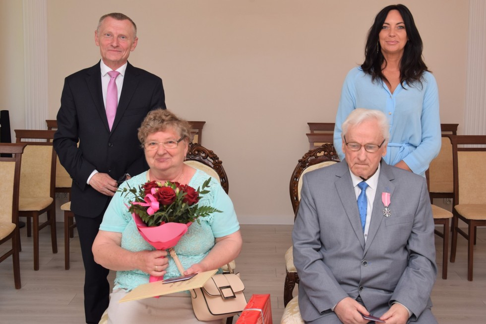 Nowy Dwór Gdański. Złote Gody państwa Grabowskich.
