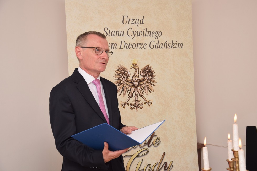 Nowy Dwór Gdański. Złote Gody państwa Grabowskich.