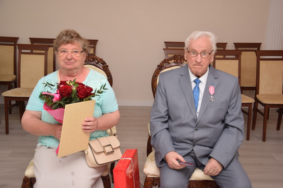Nowy Dwór Gdański. Złote Gody państwa Grabowskich.