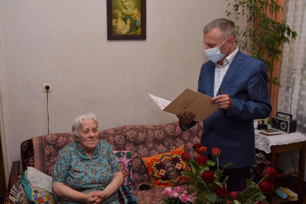 Nowy Dwór Gdański. Jubileusz Stefanii Kucharczyk.