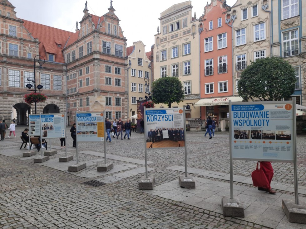 Jesteśmy razem już 10 lat! - urodzinowa wystawa Obszaru Metropolitalnego Gdańsk-Gdynia-Sopot.