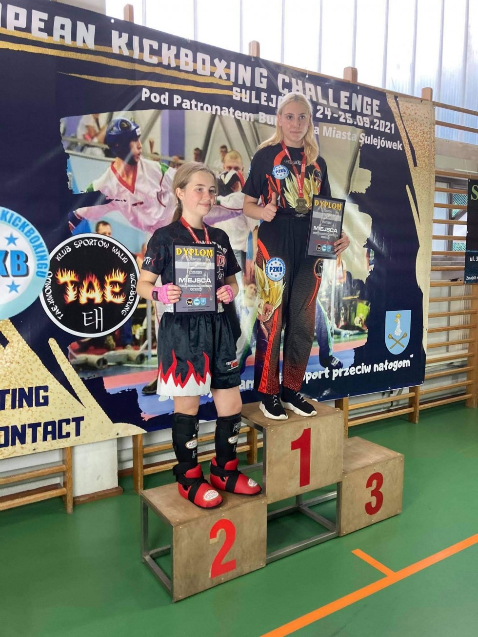 Malbork. Sukcesy zawodniczki kickboxingu z II LO.
