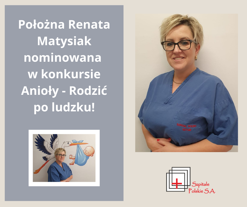 Sztum. Zagłosuj na najlepszą położną w konkursie Anioły – Rodzić po Ludzku.