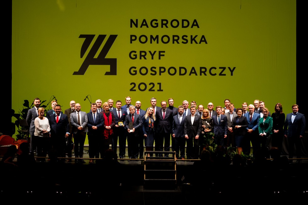Gala Pomorskiej Nagrody Gryf Gospodarczy 2021. Malborskie Światłowody wyróżnione w kategorii Lider Inwestycji.