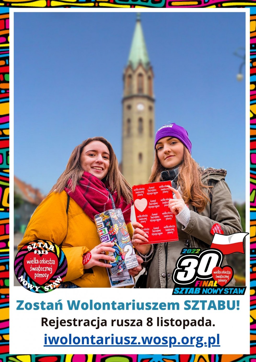 Nowy Staw. Zostań wolontariuszem 30. Finału WOŚP – wkrótce rusza rejestracja.