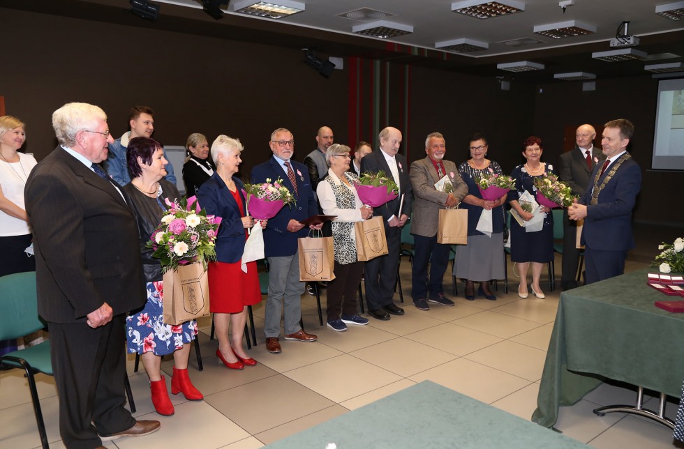 Sztum. Uroczystość Złotych Godów.
