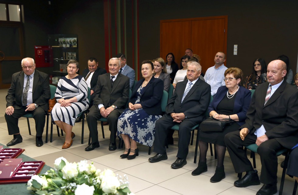 Sztum. Uroczystość Złotych Godów.