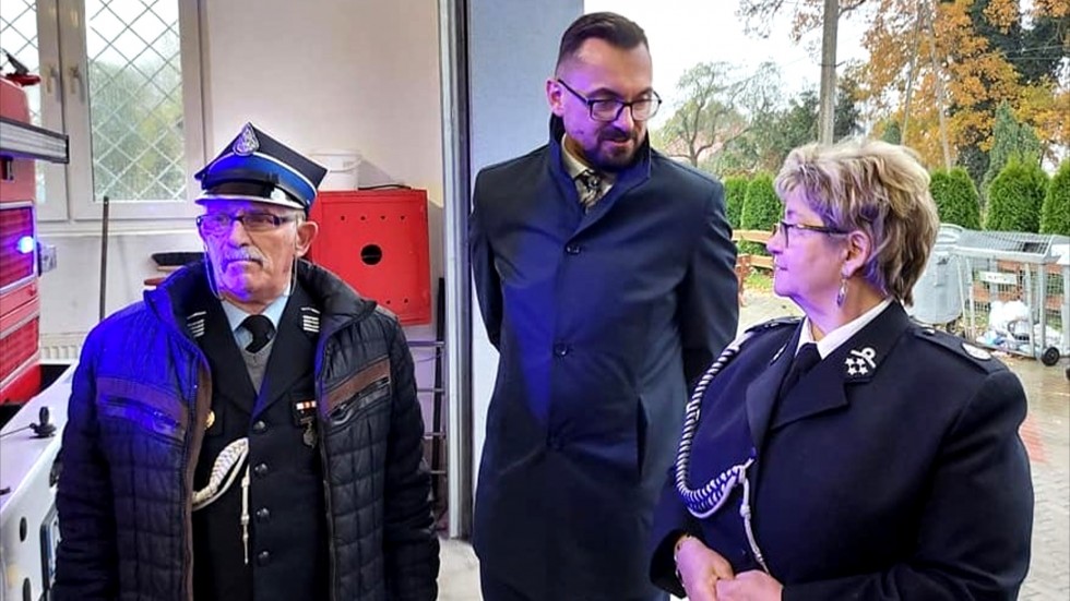 Gmina Miłoradz. KRUS wsparł strażaków ochotników z Kończewic.