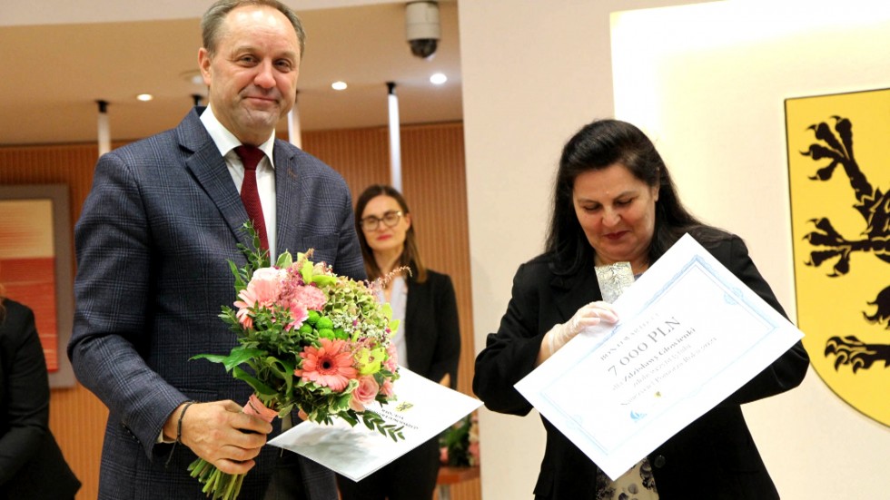 Uroczysta gala konkursu Nauczyciel Pomorza Roku 2021 – wśród laureatów nauczycielka z Lubieszewa.