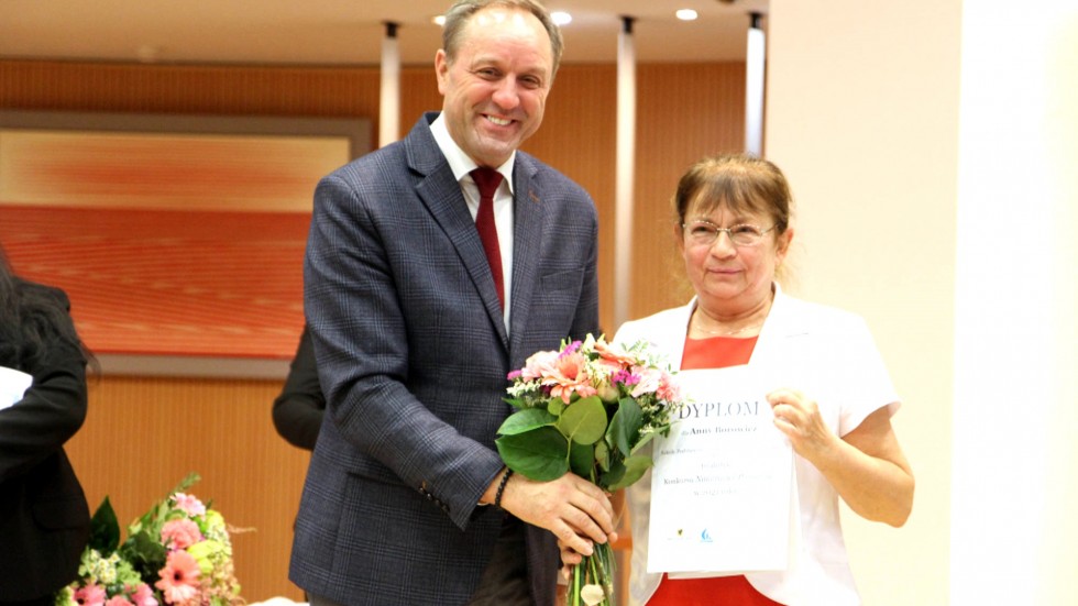 Uroczysta gala konkursu Nauczyciel Pomorza Roku 2021 – wśród laureatów nauczycielka z Lubieszewa.